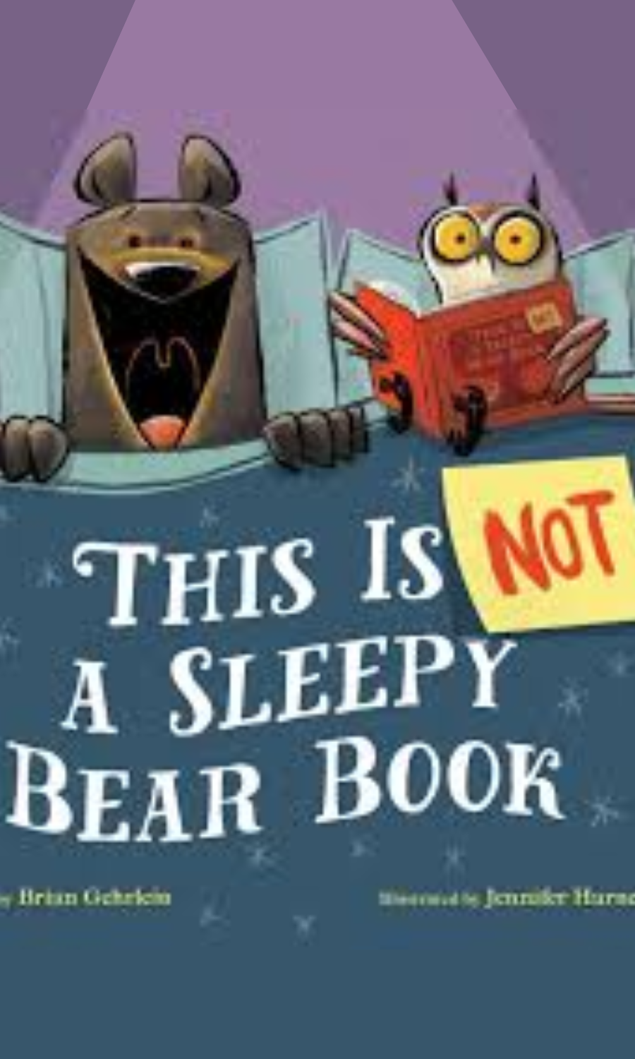 This Is Not a Sleepy Bear Book by Brian Gehrlein