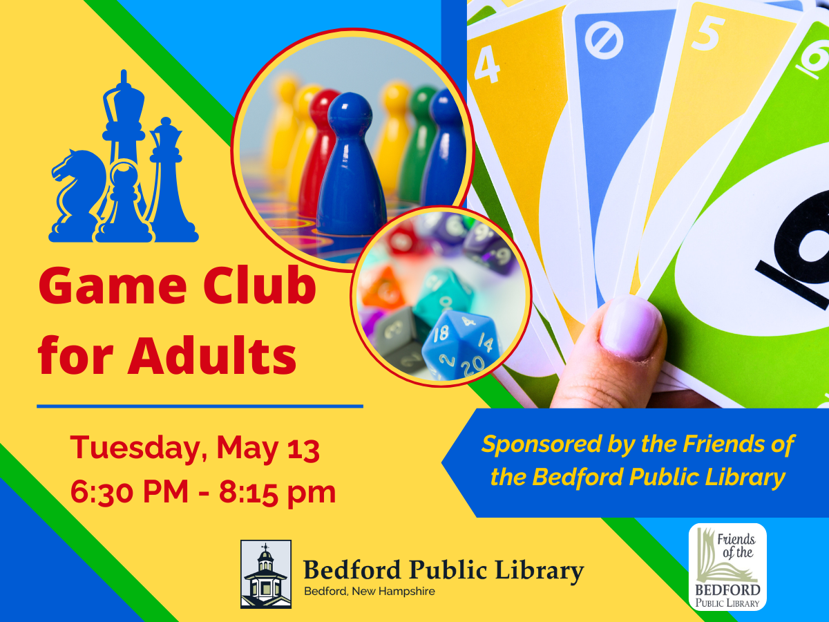 May 13 Game Club