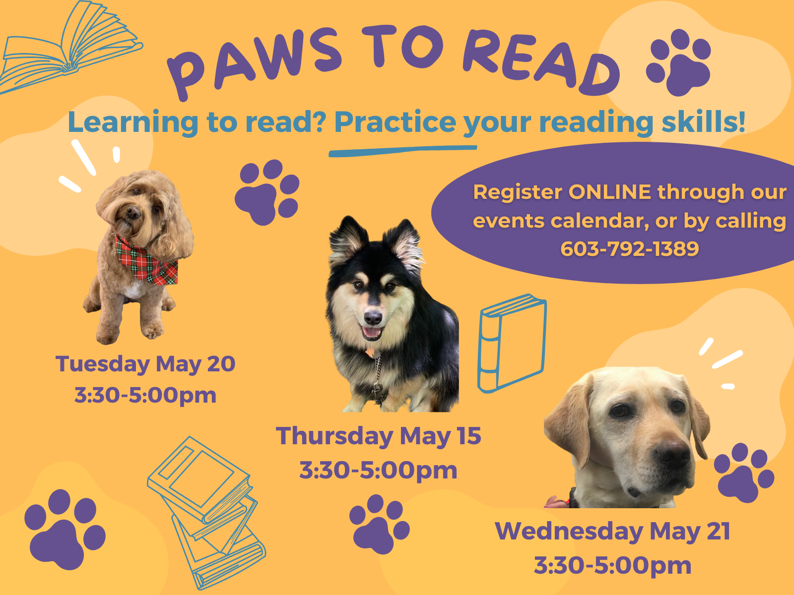 Paws to Read in May