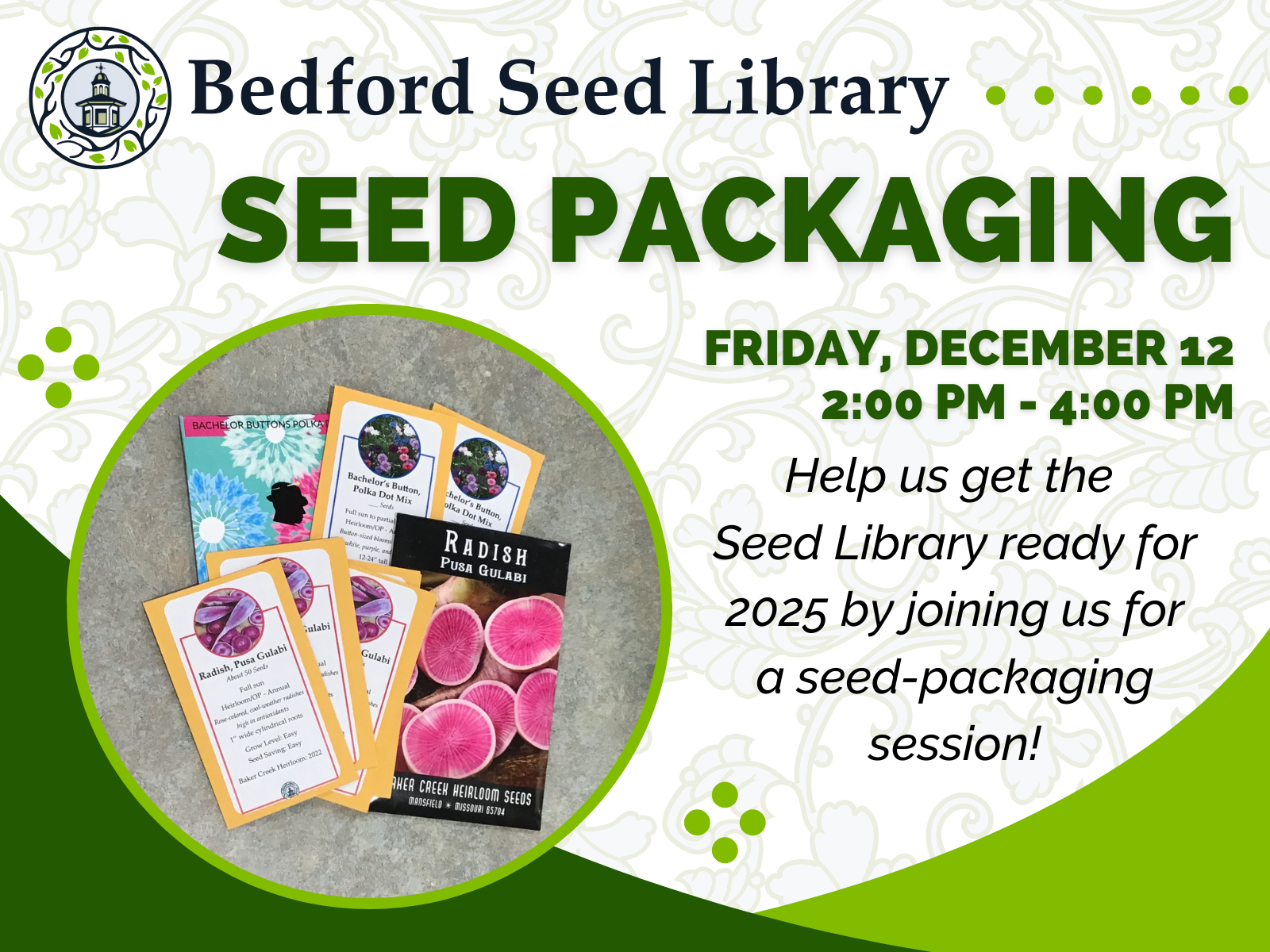 Seed Packaging December