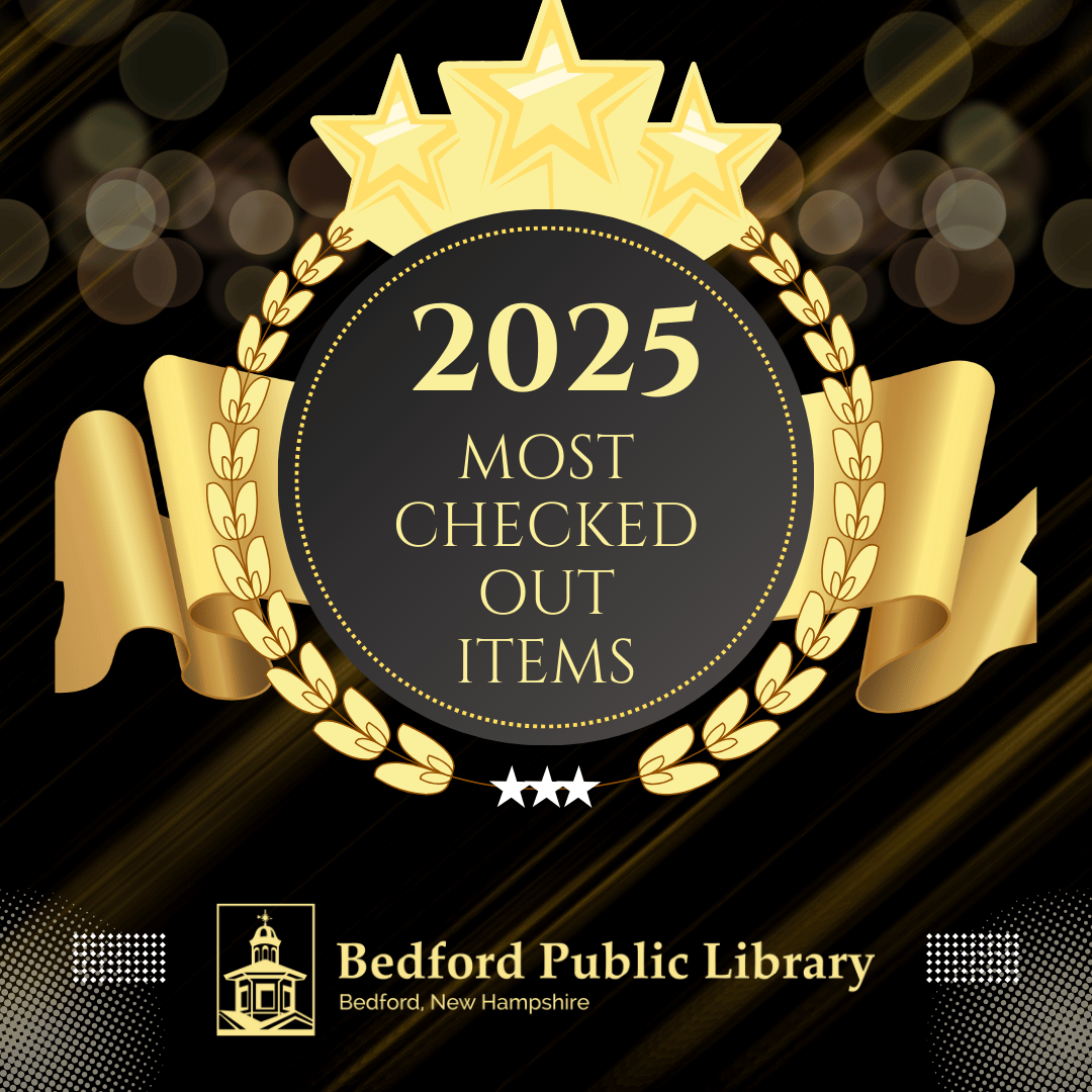Most Checked Out Items of 2025 at the Bedford Public Library