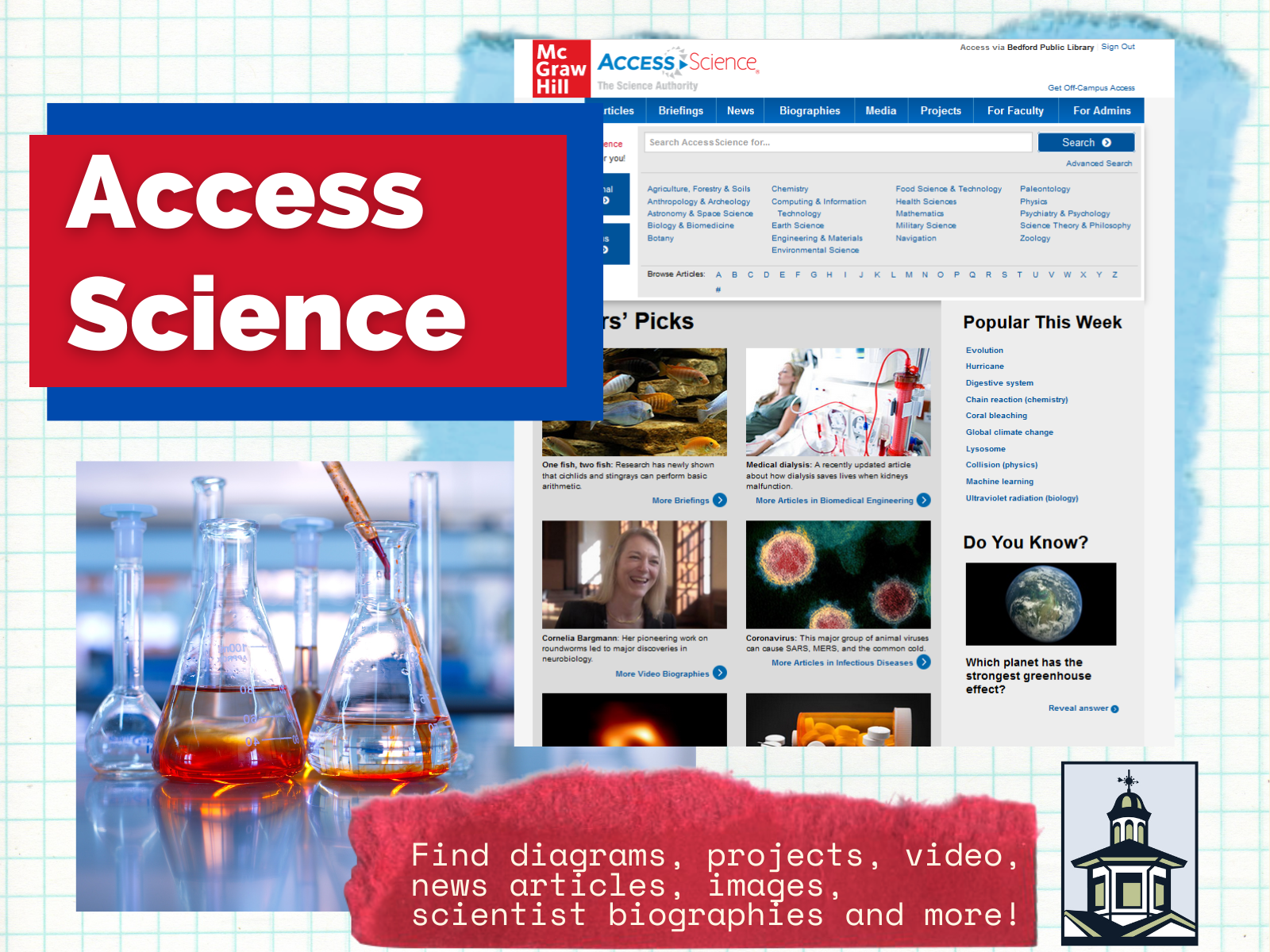 Access Science at the Bedford Public Library